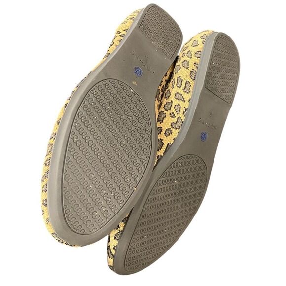 Rothy's "THE FLAT" Loafer Leopard Print Knit Round Toe Slip On Flats Sz 9 - Picture 5 of 5